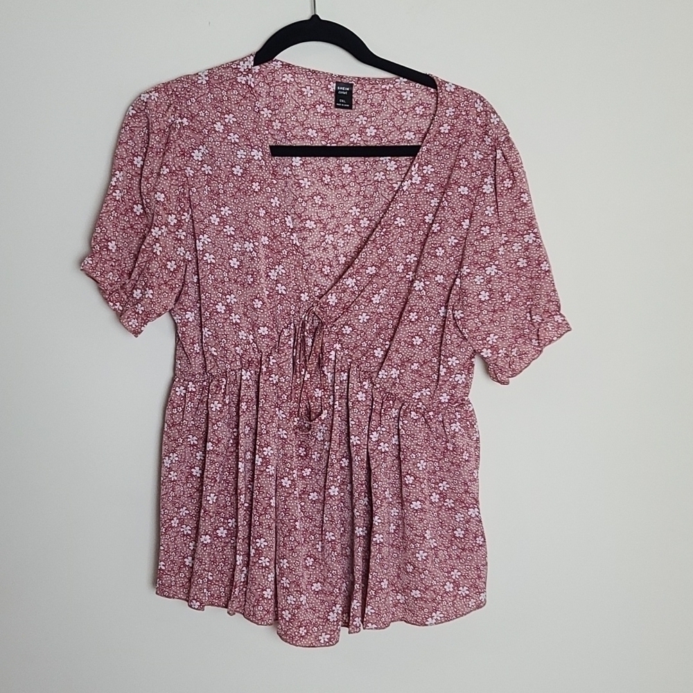 Shein floral top